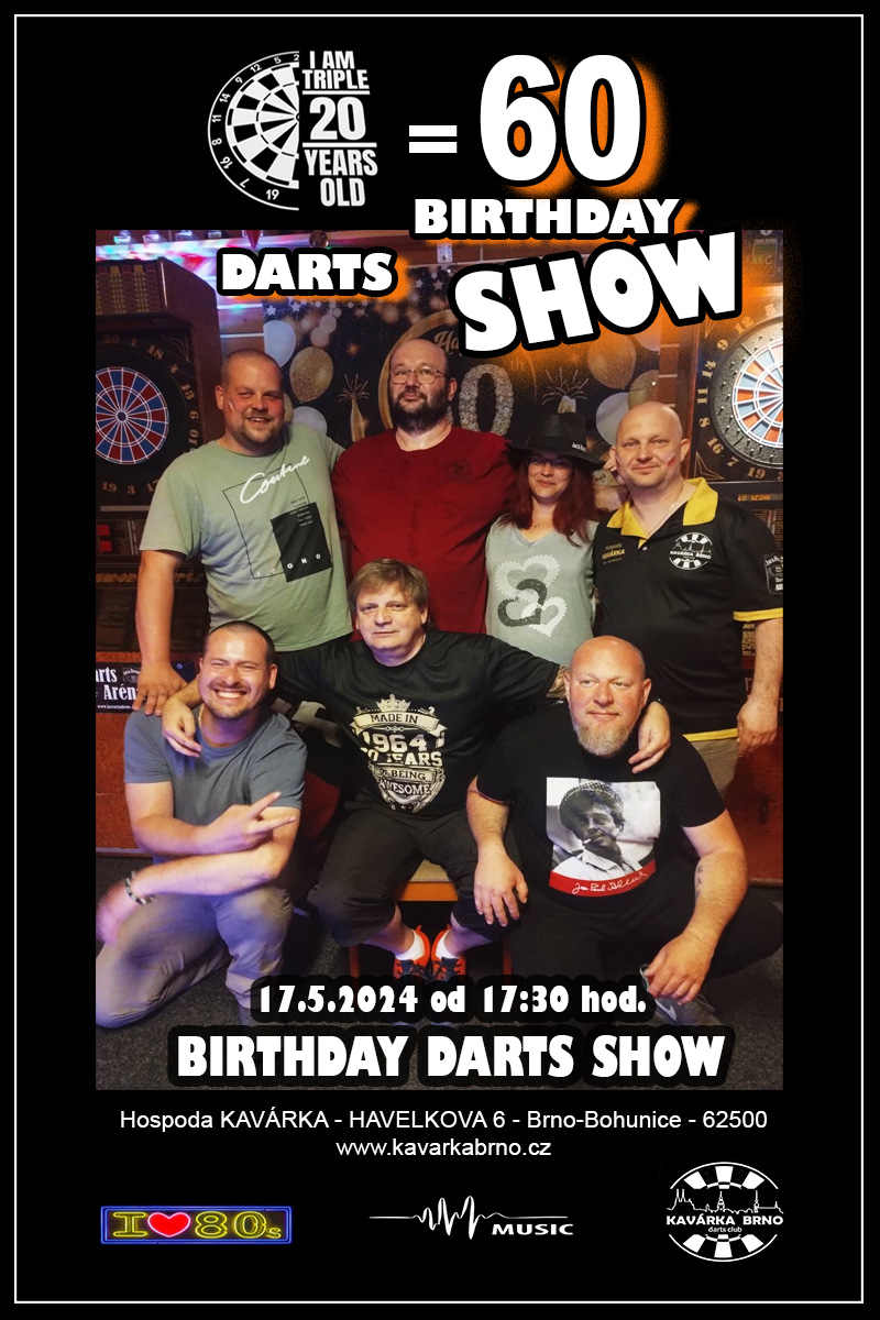 darts show 60 new